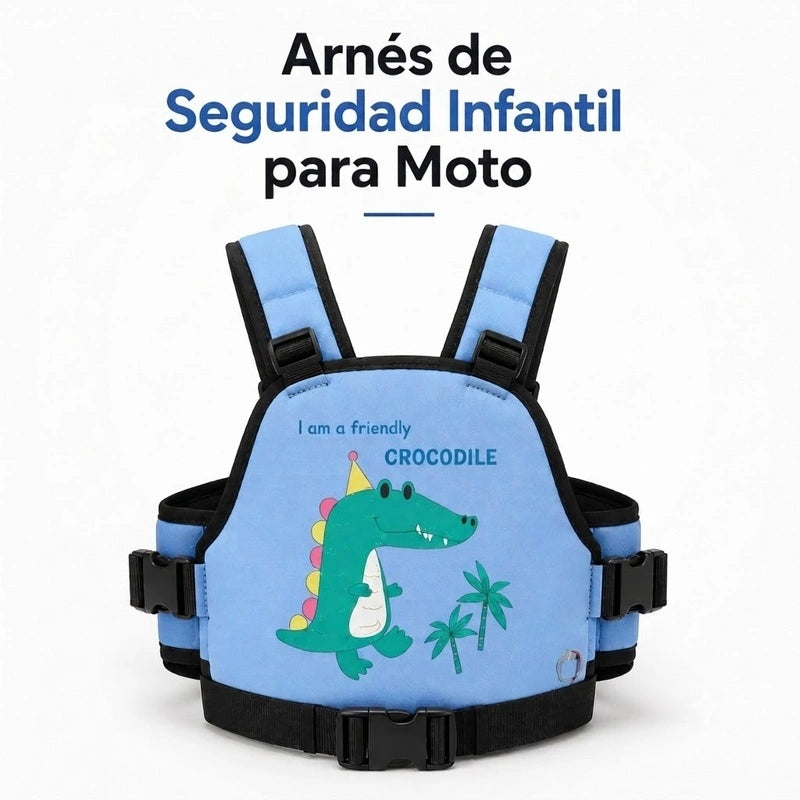 Sujetador Biker-Kids | Ajuste Perfecto, Cómodo y Reflectivo 360°