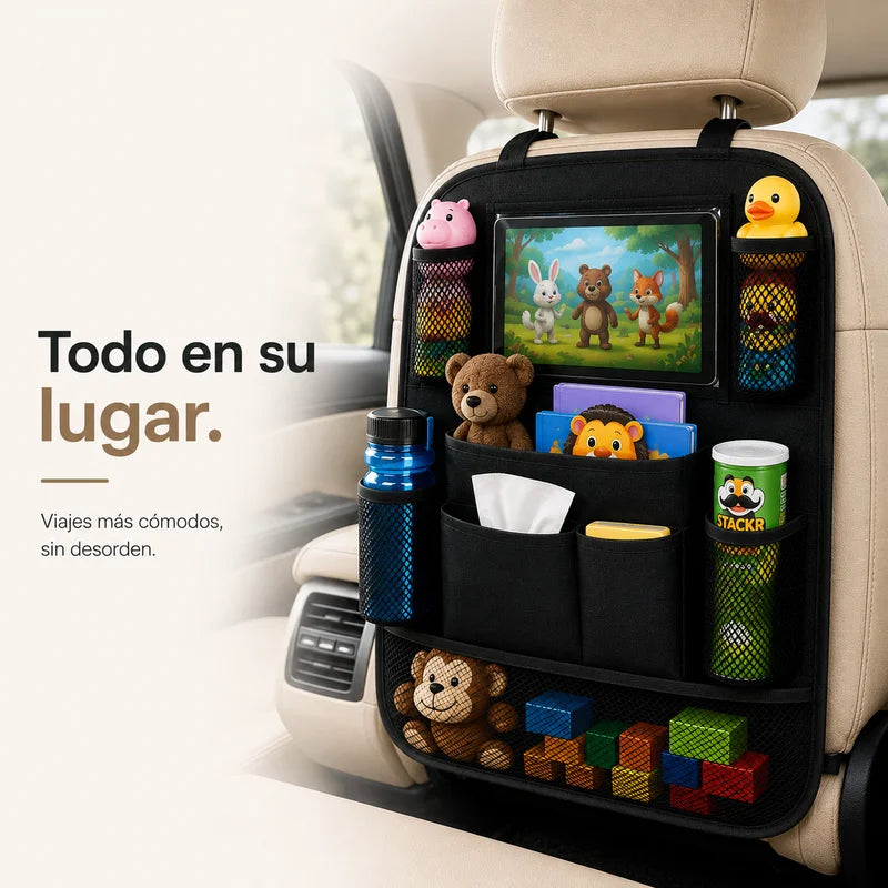 Organizador de Carro Asiento Trasero Impermeable