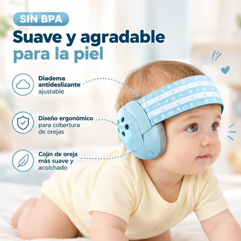 BabyCalm - Audífonos Cancelación De Ruido bebes