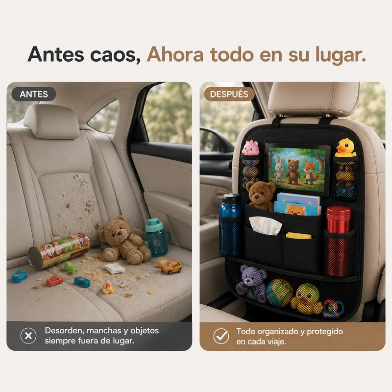 Organizador de Carro Asiento Trasero Impermeable