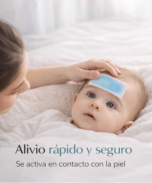 Cooling Gel Patch | Alivio rápido de fiebre