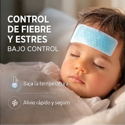 Cooling Gel Patch | Alivio rápido de fiebre