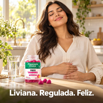 FIBER GUMMIES - Dile adiós al estreñimiento. sin laxantes, sin cólicos.
