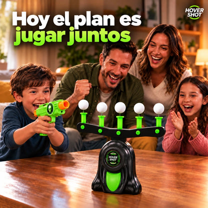 Hover Shot · Juego de puntería con blancos flotantes