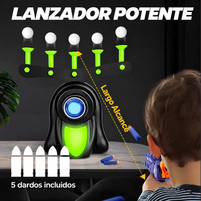 Hover Shot · Juego de puntería con blancos flotantes