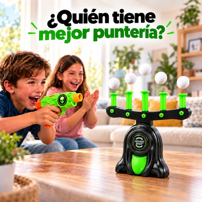 Hover Shot · Juego de puntería con blancos flotantes