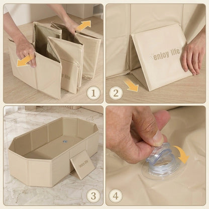 Plegababy |La bañera plegable donde tu bebé disfruta cada baño al máximo